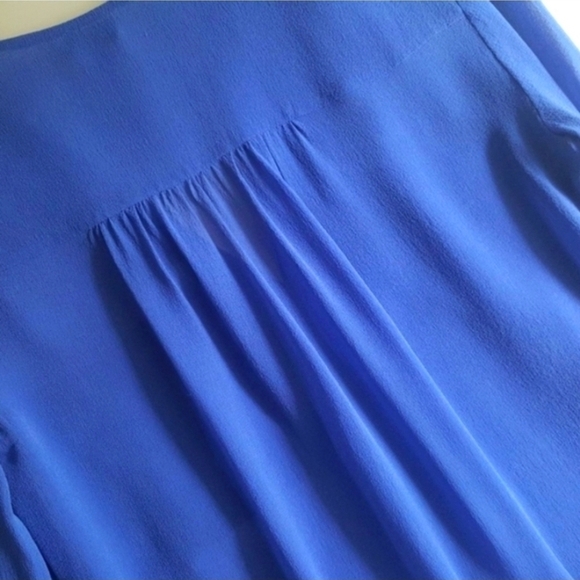 🇨🇦 Aritzia Babaton Blue Finley Blouse - Picture 13 of 16